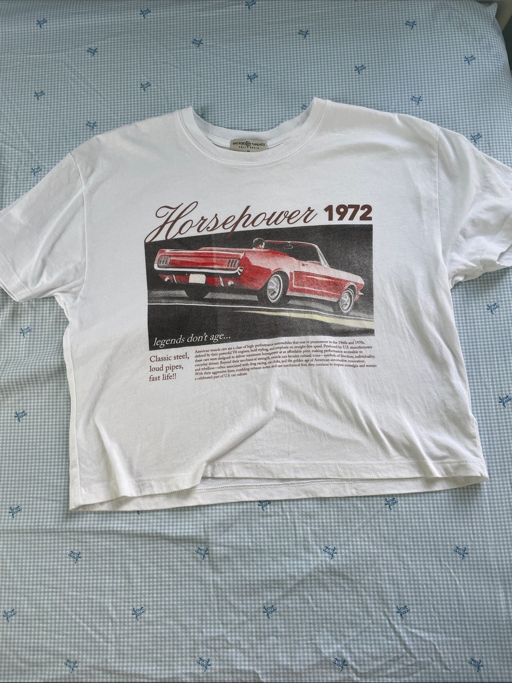 Vintage Threadz California Horsepower Top